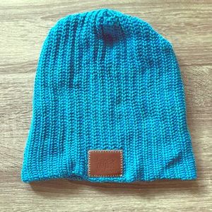 Blue and Green Love Your Melon Slouch Beanie